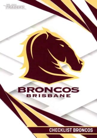 2024 NRL Traders Team Master Set #4 - Brisbane Broncos