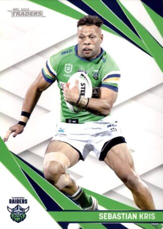 2024 NRL Traders Pearl Specials - PS013  Sebastian Kris Canberra Raiders