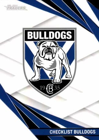 2024 NRL Traders Pearl Specials - PS019 Checklist Canterbury Bulldogs