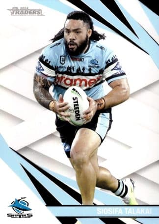 2024 NRL Traders Pearl Specials - PS036 Siosifa Talakai Cronulla Sharks