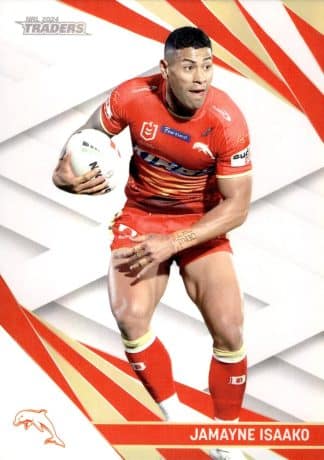 2024 NRL Traders Pearl Specials - PS040 Jamayne Isaako Dolphins