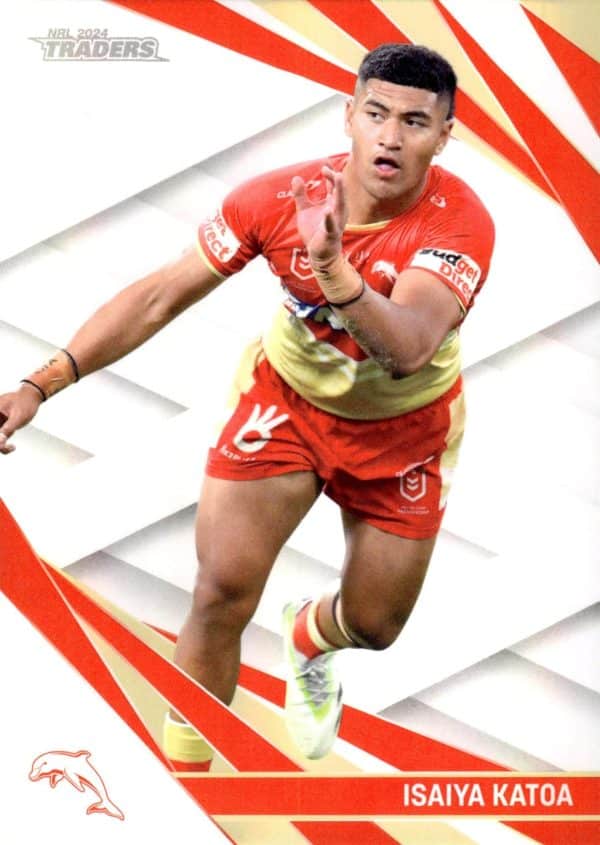 2024 NRL Traders Pearl Specials - PS041 Isaiya Katoa Dolphins