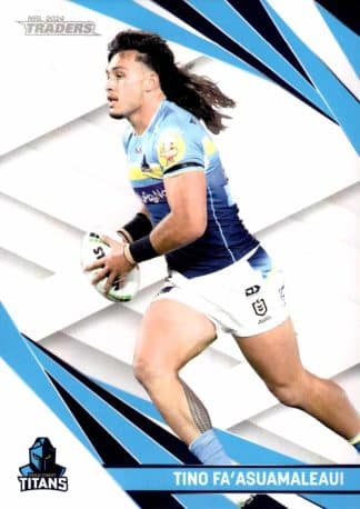 2024 NRL Traders Pearl Specials - PS049 Tino Fa'asuamaleaui Gold Coast Titans