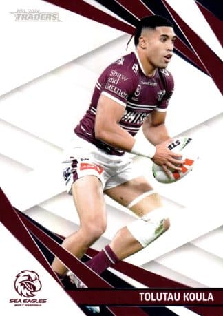 2024 NRL Traders Pearl Specials - PS059 Tolutau Koula Manly Sea Eagles
