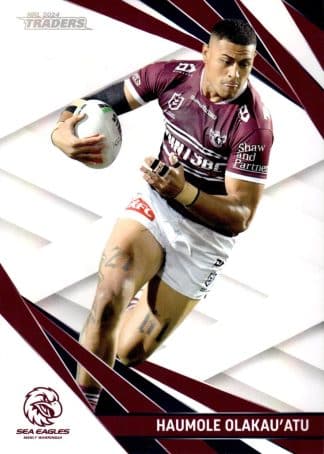 2024 NRL Traders Pearl Specials - PS060 Haumole Olakau`atu Manly Sea Eagles