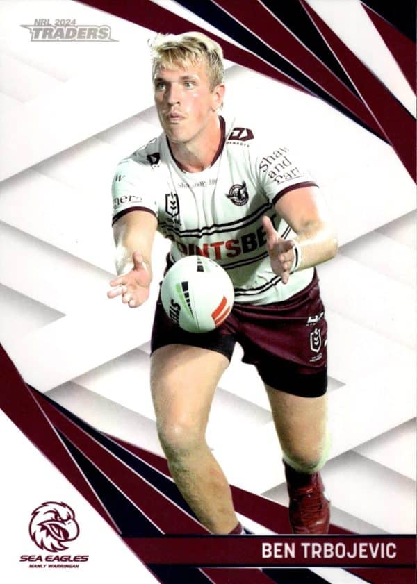 2024 NRL Traders Pearl Specials - PS061 Ben Trbojevic Manly Sea Eagles