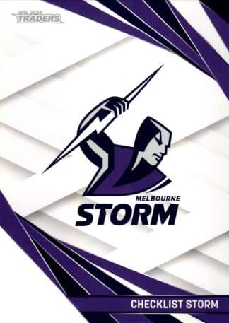 2024 NRL Traders Pearl Specials - PS064 Checklist Melbourne Storm