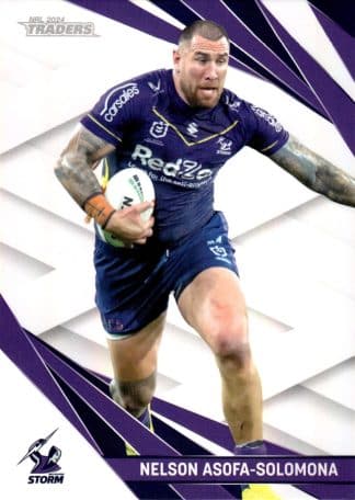2024 NRL Traders Pearl Specials - PS065 Nelson Asofa-Solomona Melbourne Storm