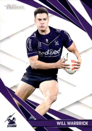 2024 NRL Traders Pearl Specials - PS071 Will Warbrick Melbourne Storm