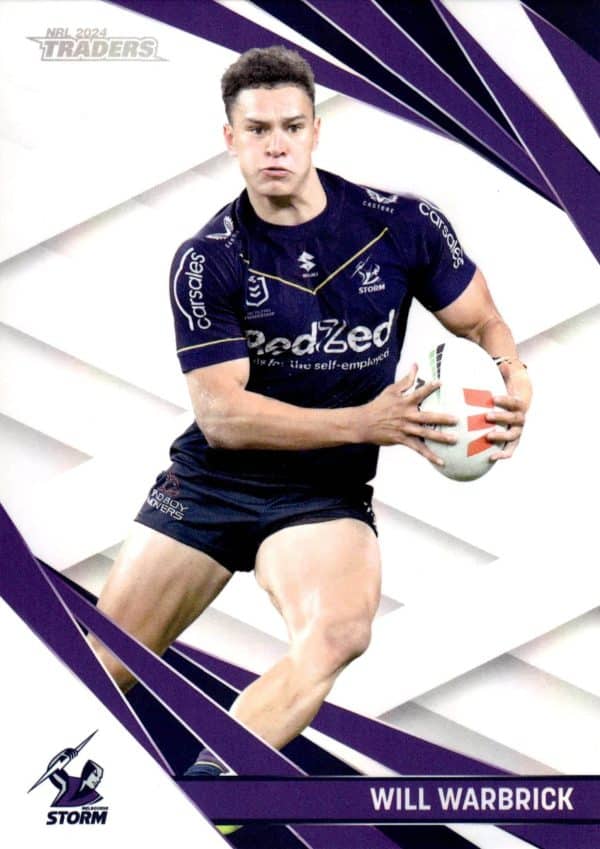 2024 NRL Traders Pearl Specials - PS071 Will Warbrick Melbourne Storm