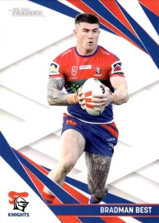 2024 NRL Traders Pearl Specials - PS074 Bradman Best Newcastle Knights