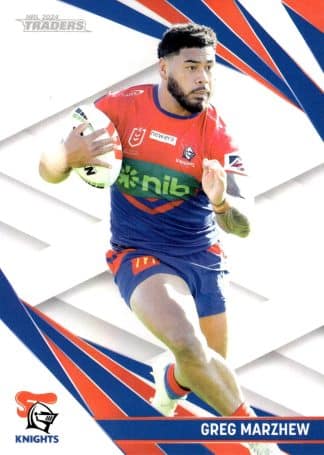 2024 NRL Traders Pearl Specials - PS078 Greg Marzhew Newcastle Knights