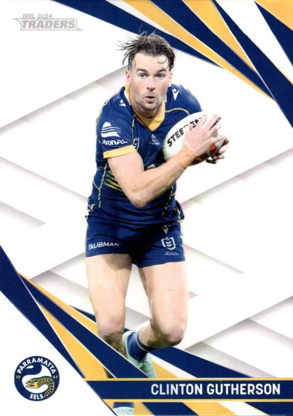 2024 NRL Traders Pearl Specials - PS094 Clinton Gutherson Parramatta Eels