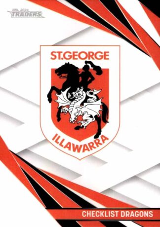 2024 NRL Traders Team Master Set #4 - St George Dragons