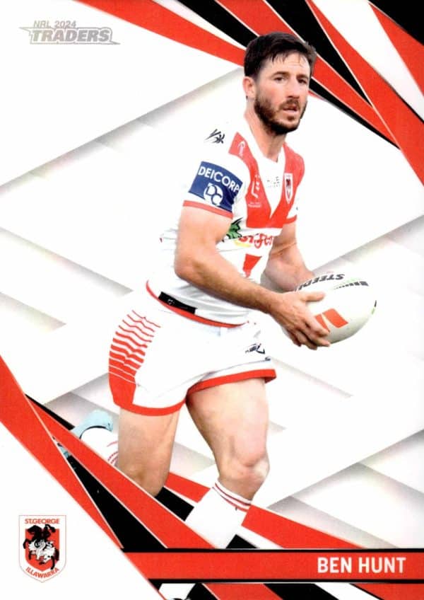 2024 NRL Traders Pearl Specials - PS121 Ben Hunt St George Dragons