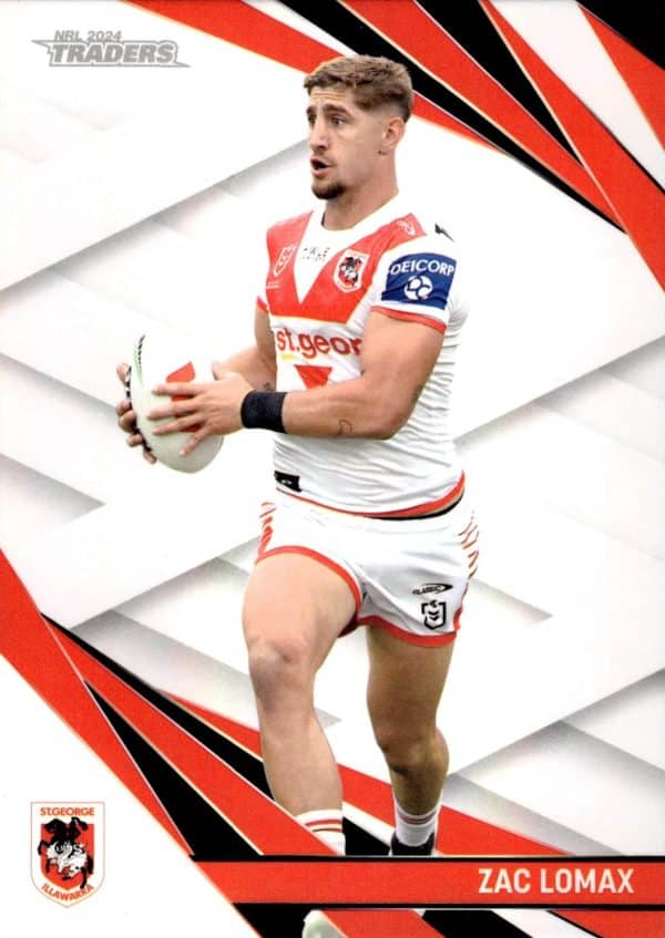 2024 NRL Traders Pearl Specials - PS123 Zac Lomax St George Dragons