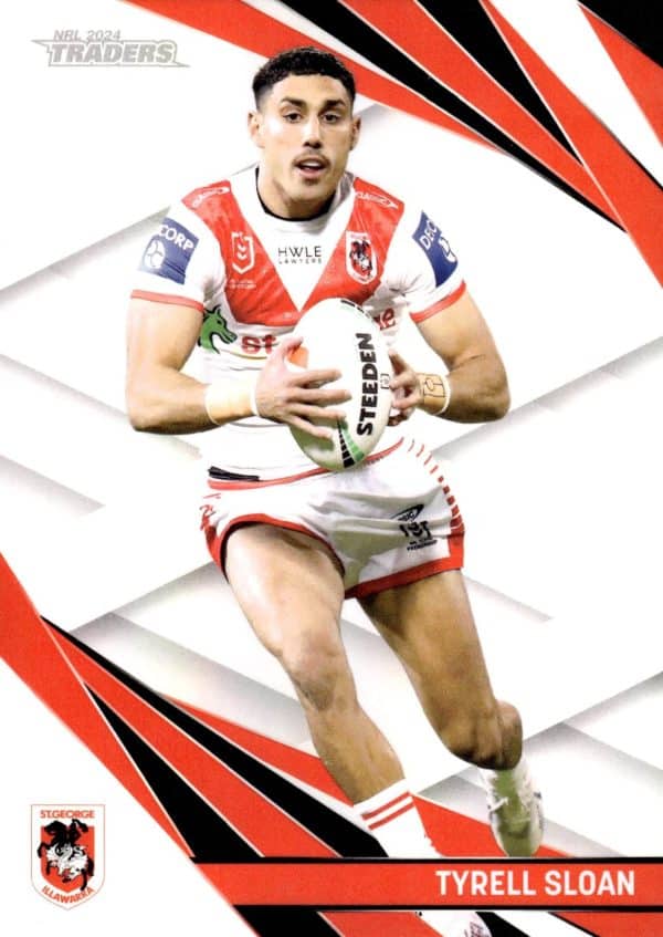 2024 NRL Traders Pearl Specials - PS125 Tyrell Sloan St George Dragons