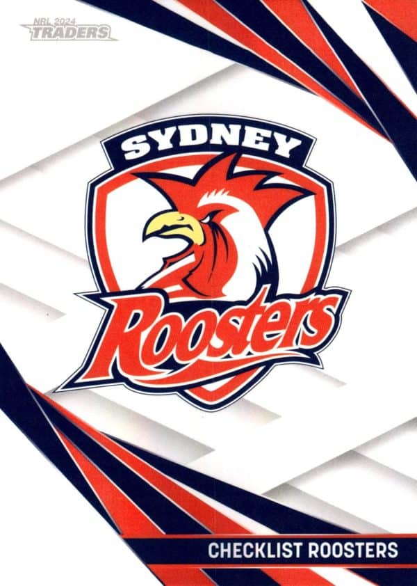 2024 NRL Traders Pearl Specials - PS127 Checklist Sydney Roosters