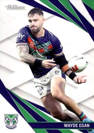 2024 NRL Traders Pearl Specials - PS137 Wayde Egan Warriors