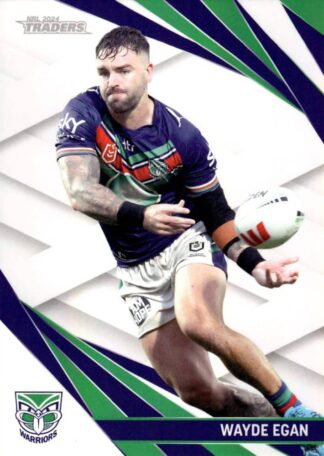 2024 NRL Traders Pearl Specials - PS137 Wayde Egan Warriors