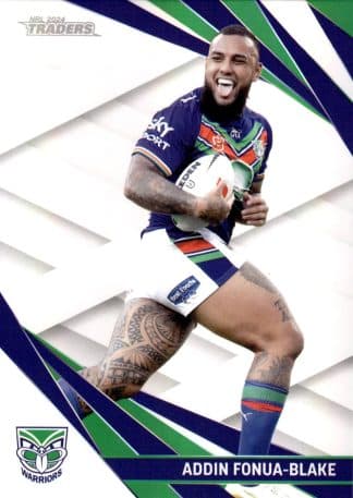 2024 NRL Traders Pearl Specials - PS138 Addin Fonua-Blake Warriors