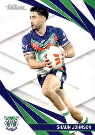 2024 NRL Traders Pearl Specials - PS141 Shaun Johnson Warriors