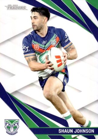 2024 NRL Traders Pearl Specials - PS141 Shaun Johnson Warriors