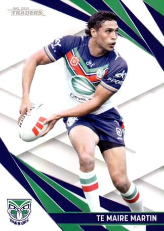 2024 NRL Traders Pearl Specials - PS142 Te Maire Martin Warriors