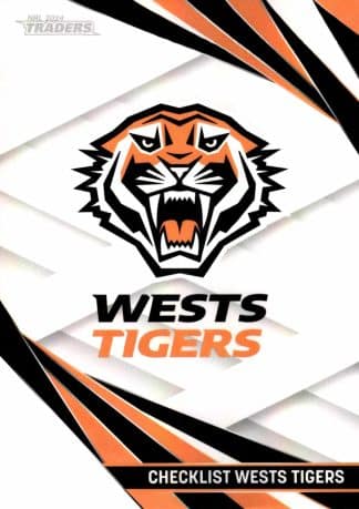 2024 NRL Traders Pearl Specials - PS145 Checklist Wests Tigers
