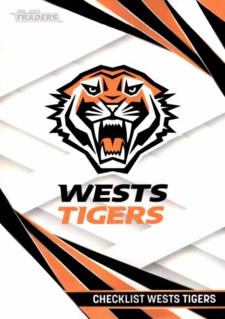 2024 NRL Traders Team Master Set #4 - Wests Tigers