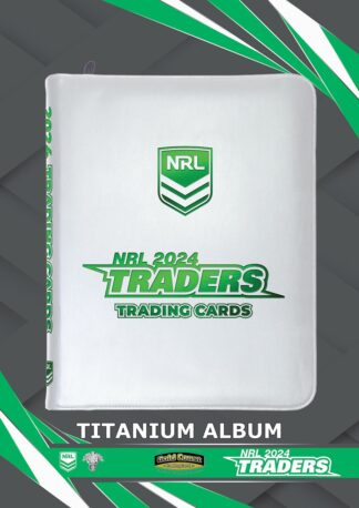 2024 NRL Traders Hobby Trading Card Album & Album Card