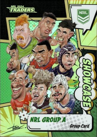 2024 NRL Traders Showcase Case Card - SCC01 Group Card