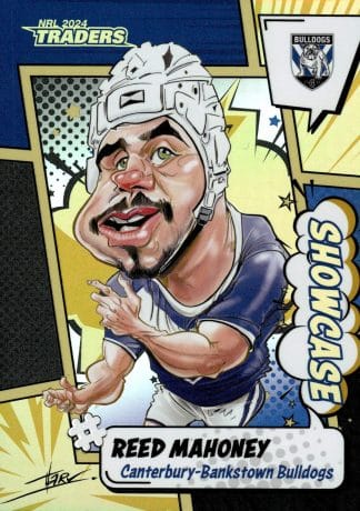 2024 NRL Traders Showcase Case Card - SCC04 Reed Mahoney Canterbury Bulldogs
