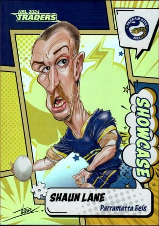 2024 NRL Traders Showcase Case Card - SCC12 Shane Lane Parramatta Eels