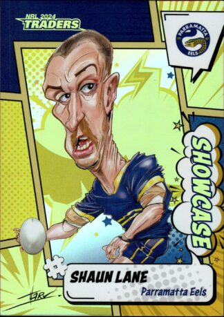 2024 NRL Traders Showcase Case Card - SCC12 Shane Lane Parramatta Eels