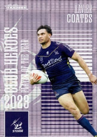 2024 NRL Traders Club Hero Violet - CHV12 Xavier Coates Melbourne Storm