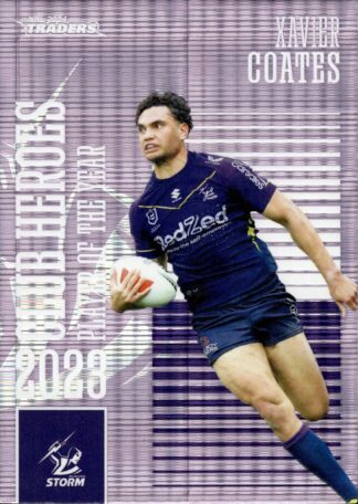 2024 NRL Traders Club Hero Violet - CHV12 Xavier Coates Melbourne Storm