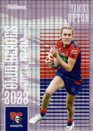2024 NRL Traders Club Hero Violet - CHV14 Tamika Upton Newcastle Knights