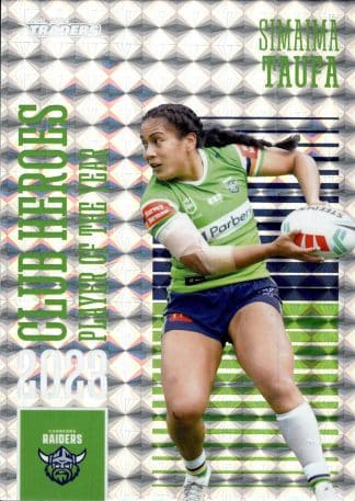 2024 NRL Traders Club Hero Priority - CHP06 Simaima Taufa Canberra Raiders