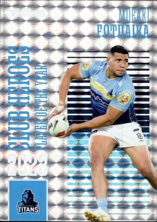 2024 NRL Traders Club Hero Priority - CHP14 Moeaki Fotuaika Gold Coast Titans