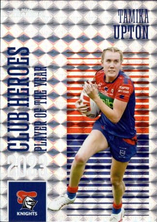 2024 NRL Traders Club Hero Priority - CHP23 Tamika Upton Newcastle Knights