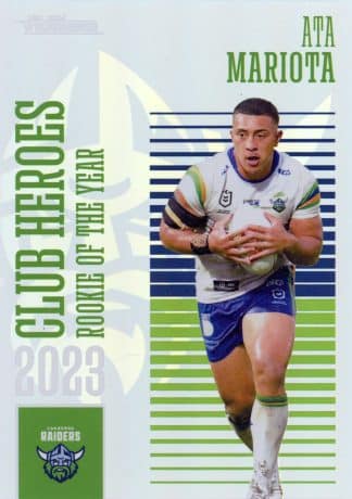 2024 NRL Traders Club Heroes - CH05 Ata Mariota Canberra Raiders