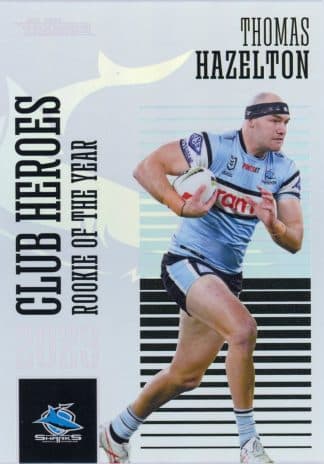 2024 NRL Traders Club Heroes - CH10 Thomas Hazelton Cronulla Sharks