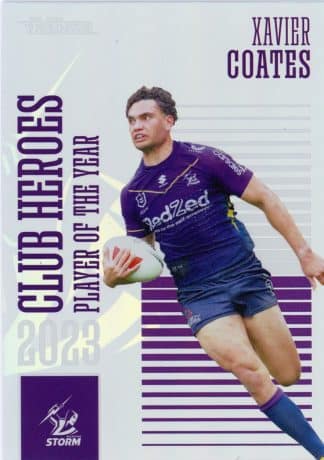 2024 NRL Traders Club Heroes - CH19 Xavier Coates Melbourne Storm