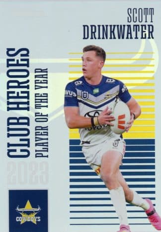 2024 NRL Traders Club Heroes - CH24 Scott Drinkwater North QLD Cowboys