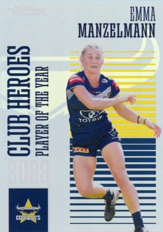 2024 NRL Traders Club Heroes - CH26 Emma Manzelmann North QLD Cowboys