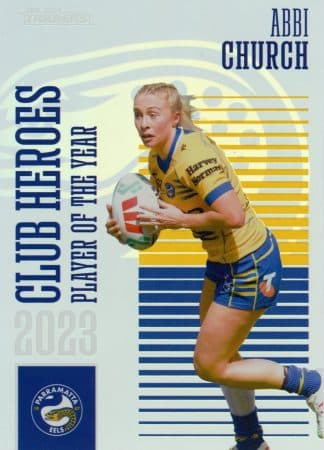 2024 NRL Traders Club Heroes - CH29 Abbi Church Parramatta Eels