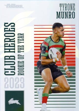 2024 NRL Traders Club Heroes - CH33 Tyrone Munro South Sydney Rabbitohs