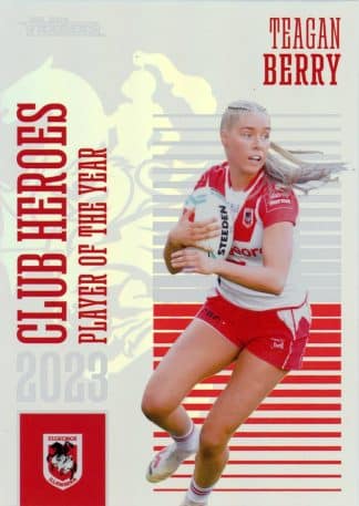 2024 NRL Traders Club Heroes - CH36 Teagan Berry St George Dragons