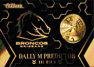 2024 NRL Traders NRL Dally M Predictor - DMP01 Brisbane Broncos